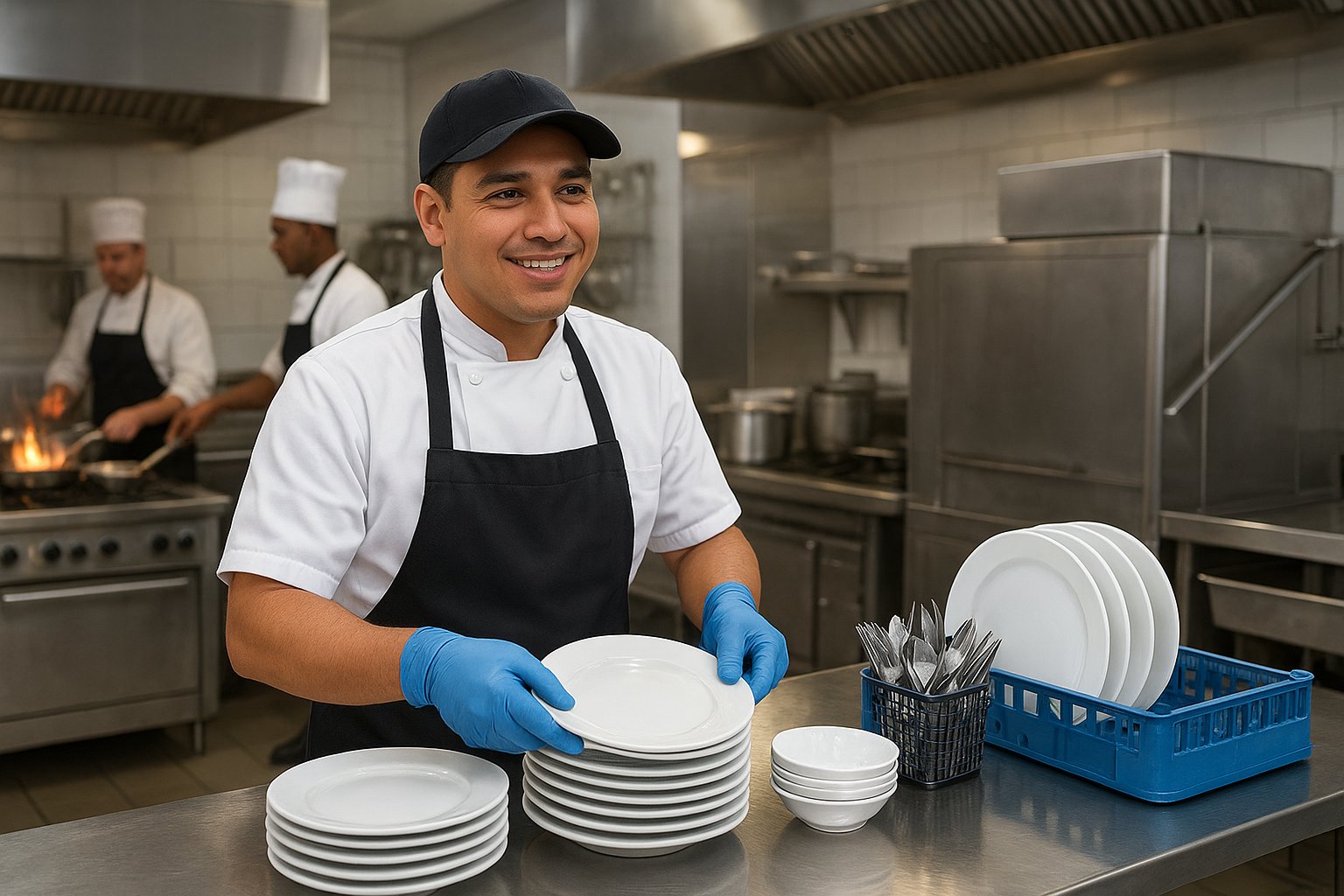 Dishwasher Jobs With Visa Sponsorship in the USA